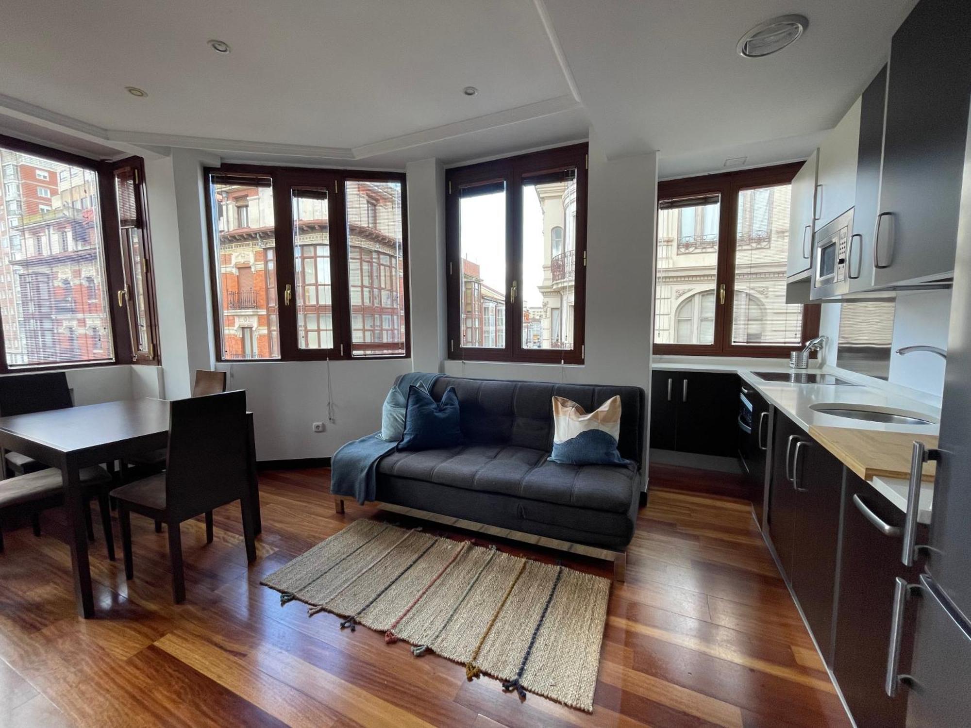 Atuaire Home Vivienda B Luminosa Parking Incluido En Plena Calle Comercial Burgo Eksteriør billede